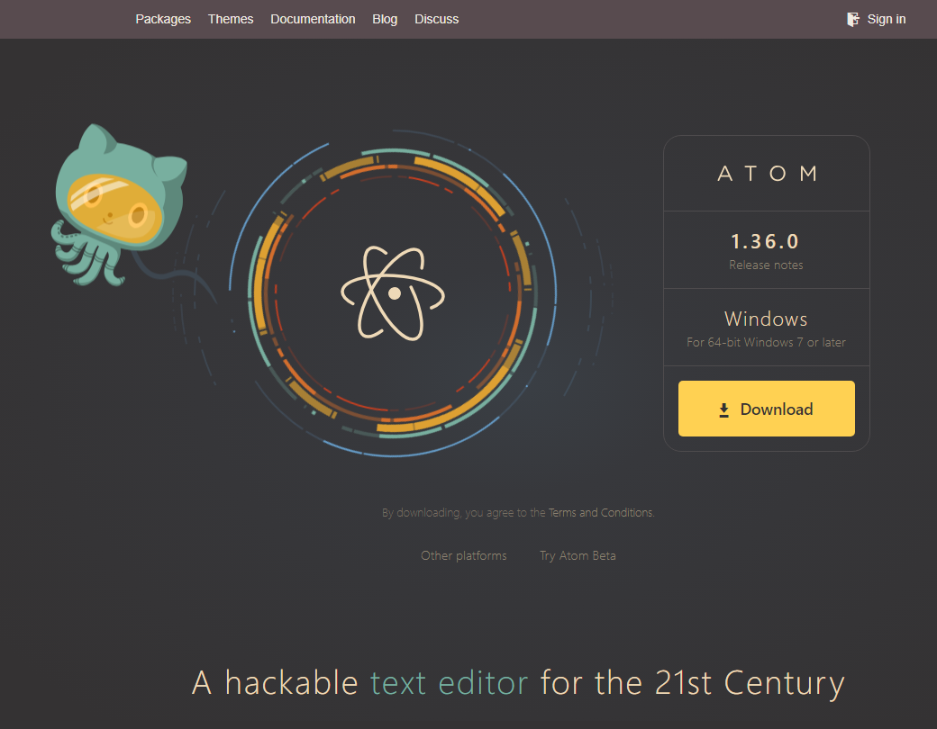 Atom text editor for mac